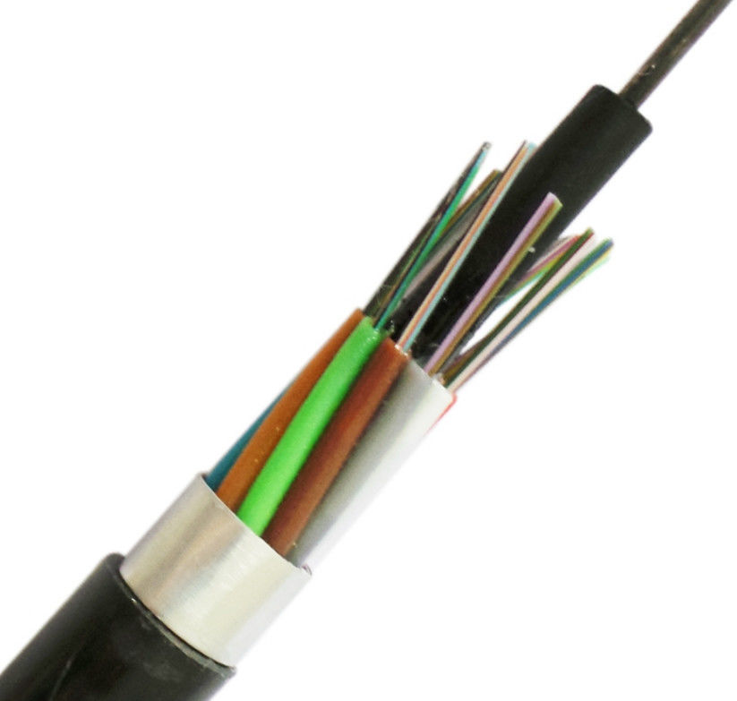 12  Conductors Underground Outdoor Fiber Optic Cable GYTA