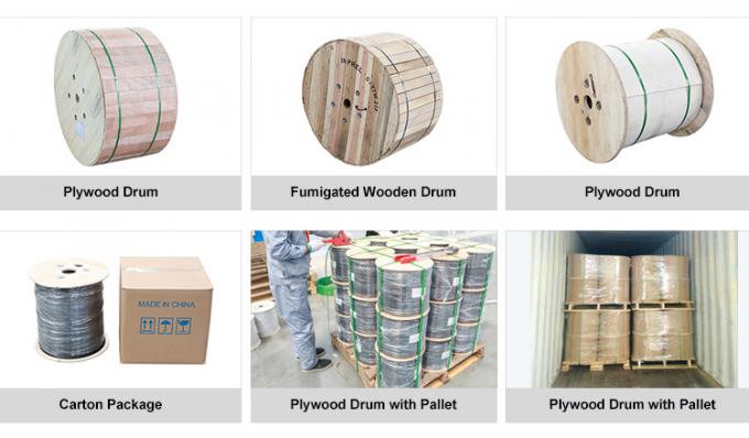 Заводской склад наружного бронированного оптоволоконного кабеля GYTS53-96 жил, двойная оболочка G652D, отгрузка в тот же день 19