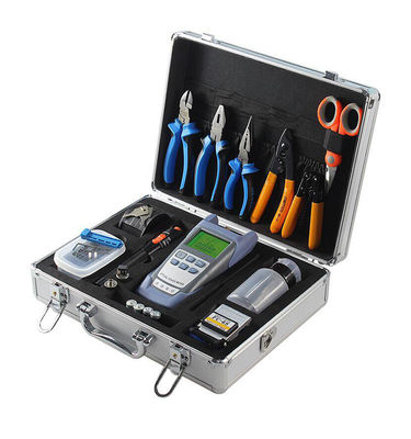 SM MM OM3 Fiber Optic Tool Kits With Fiber Cleaver