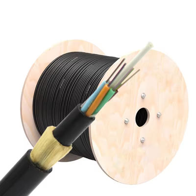 Качественный  ADSS Fiber Optic Cable Single Mode G652D Double Jacket Outdoor Aerial Self Supporting Telecom Cable фабрика