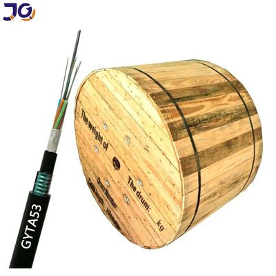 Качественный  Aluminum Armored Direct Buried Fiber Optic Cable GYTA53 Outdoor Underground фабрика