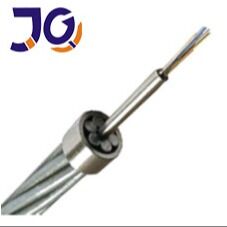 Качественный  48 Core OPGW Composite Overhead Ground Wire Fiber Optic Cable for Power Transmission фабрика