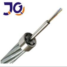 Качественный  OPGW Optical Power Ground Wire Fiber Optic Cable 24 48 Core for Power Transmission Systems фабрика