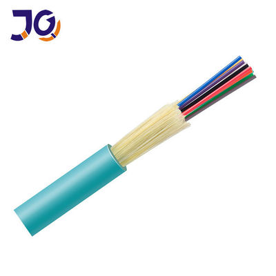 Качественный  GJFJV10 24 Core Multimode Indoor Fiber Optic Cable OM1 OM2 OM3 LSZH Gigabit Network фабрика