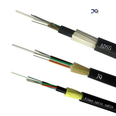 Волоконно-оптический кабель Power Single Mode Adss 24 48 72 96 144 Core Наружный оптоволоконный кабель Adss Волоконно-оптический кабель 48 Core