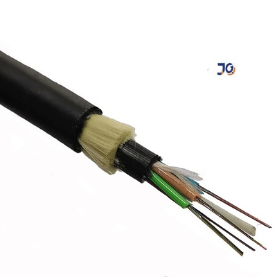 12 кабель оптического волокна ADSS SM 9/125 G652D ADSS 12 одиночных режима ядра на открытом воздухе