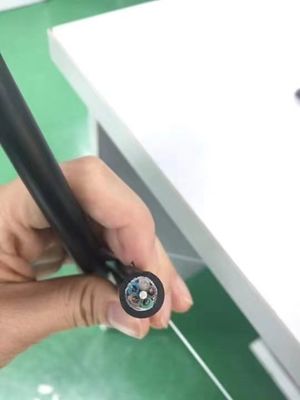 Бронированное на открытом воздухе волокно 96 ядров - кабель стекловолокна трубопровода оптического кабеля GYTA