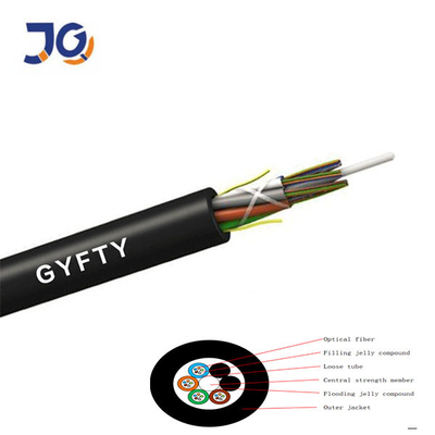 Кабель G652D 12 GYFTY 24 FO Unarmoured подземный 24 кабеля оптического волокна 48