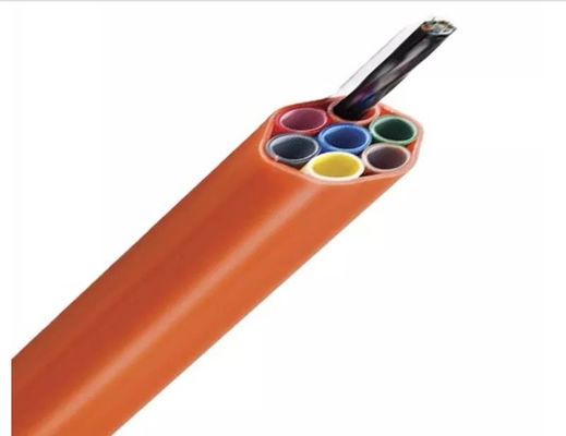 Воздуха трубопровода HDPE кабель оптического волокна GCYFTY микро- надутый 24 ядр 48 72 144