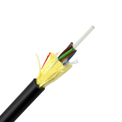 Кабель оптического волокна ADSS JQ 9.8mm для пяди 100M/200M/300M/400M