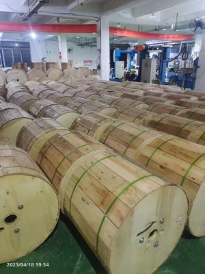 ADSS 12 24 кабеля оптического волокна 48 пряж пяди 100m 200m Armid ядра на открытом воздухе