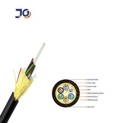 Jiqian Overhead Fiber Cable Meter ADSS 8 12 24 48 Ядра одномодный оптический кабель