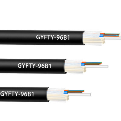 OEM GYFTY G652D 12 24 48 Core FRP Duct Fiber Optic Cable Aerial Duct Производитель