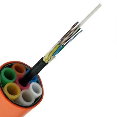 2-144Cores Outdoor Micro Duct Air Blown Fiber Optical Cable GCYFY однорежимный