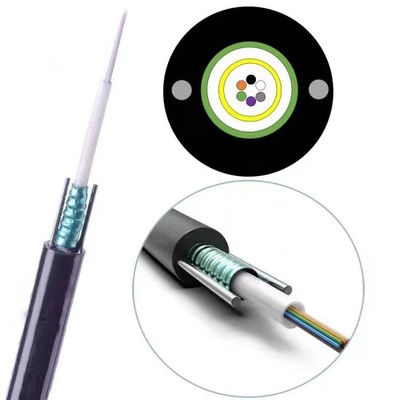 Aerial Armored GYXTW Fiber Optic Cable Outdoor 2–24 Core Single Mode G652D 1km Spool