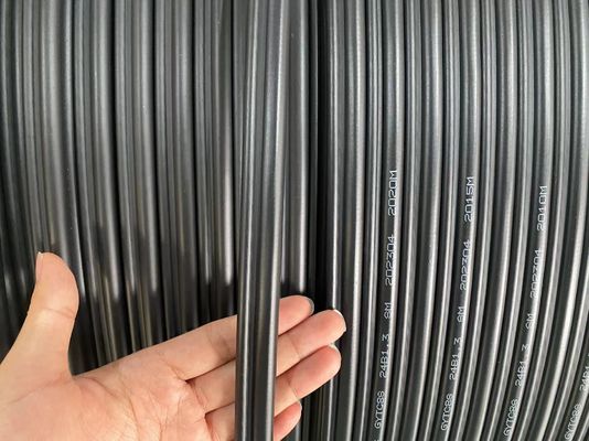 12 24 48 Внешние наземные самоподдерживающиеся кабели на основе волоконного оптического кабеля Gytc8a Gytc8s