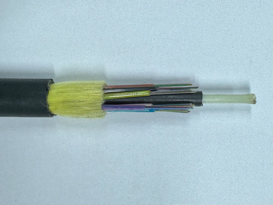 Однорежимный наружный волоконно-оптический кабель G652D однокостюм для воздушного мини-ADSS