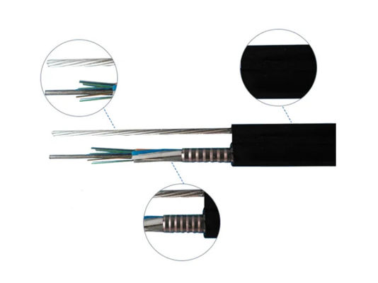 Внешний воздушный оптический волокно фиг. 8 APL бронекабель GYTC8A GYFTC8A