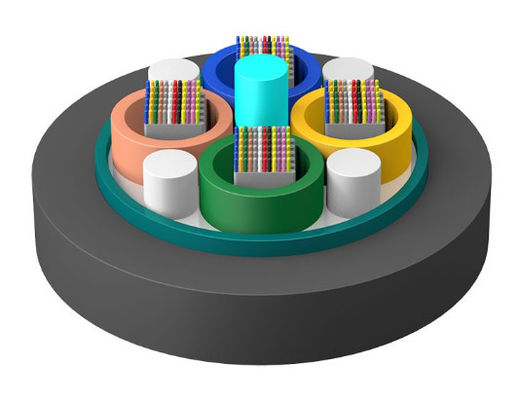 24 48 96 КОРЕ ОДИННЫЙ МОД Внешний ленточный оптический кабель GYDTA GYDTS