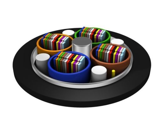 24 48 96 КОРЕ ОДИННЫЙ МОД Внешний ленточный оптический кабель GYDTA GYDTS