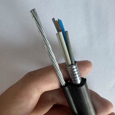 Gytc8s самоподдерживающийся воздух Фигура 8 Структура Gytc8s 12 24 48 96 144 288 Ядро G652d Волоконно-оптический кабель