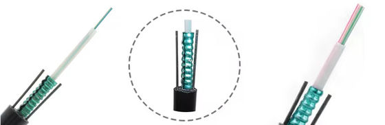 Специализированный GYXTW бронированный 2 4 6 8 12 24 ядра одномодный волоконно-оптический кабель 6 мм 7 мм 8 мм с мессенджером