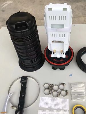 Внешний 12 24 48 Ядра закрытие типа купола Волоконные кабели соединительная коробка Волоконно-оптическая сцепка закрытие