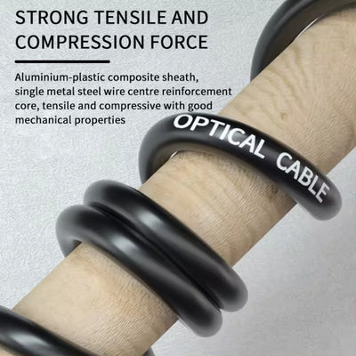 Оптовая цена GYFTY 12-ядерный однорежимный наружный воздушный волоконно-оптический кабель