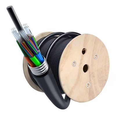 GYTS GYTA 48 Core G652D Single Mode Stranded Loose Tube Armored Fiber Optic Cable (ГИТС GYTA 48 Ядра G652D Однорежимный натянутый свободный трубный бронированный волоконно-оптический кабель)