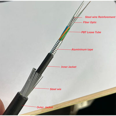 подводный антигрызуночный подводный GYTA33 GYTS33 стальной проволоки бронированный волоконно-оптический кабель