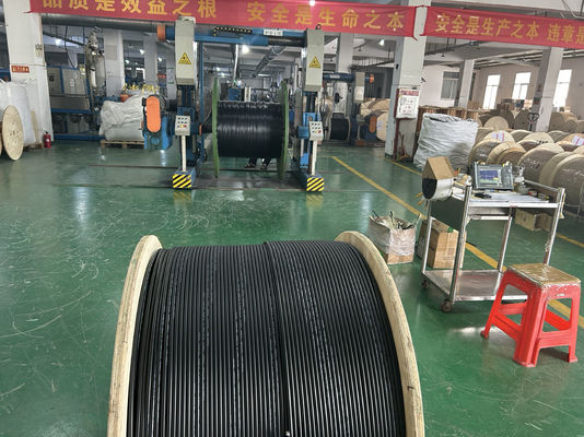 Однорежимный G652D 24 48 ядра оптического прямого захоронения волоконно-оптического кабеля GYTA53