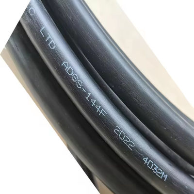 Силовой оптический волоконный кабель ADSS 144 Основной наружный волоконный кабель G657A G652D