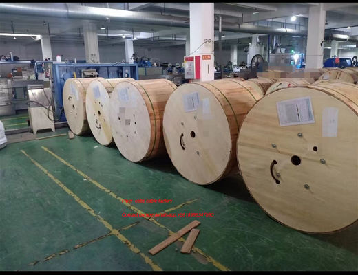 Все диэлектрический самоподдерживающий ADSS Span 250m 24 Core 48 Core 96 Core Fiber Optic Cable ADSS