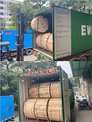 Фабрика Jiqian ADSS Самоподдерживающийся оптический кабель 12 24 48 Ядра Протяженность 120 м Волоконно-оптические кабели G652D ADSS 567 Ядра