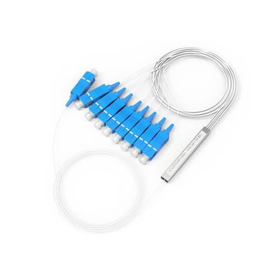 FTTH мини стальной трубы голый PLC разделитель 1x2 1x4 1x8 1x16 оптоволоконный разделитель