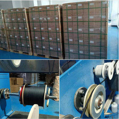 2 ядра Внутренний FTTH GJXH-2B6 Drop Cable G657A2 LSZH ПВХ куртка