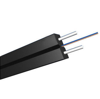 2 ядра Внутренний FTTH GJXH-2B6 Drop Cable G657A2 LSZH ПВХ куртка