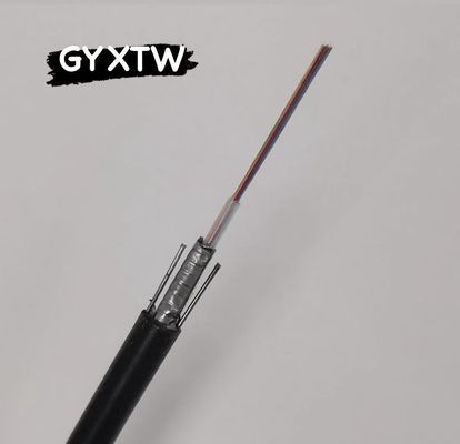 Внешний одномодный воздушный бронированный волоконно-оптический кабель Gyxtw 2 4 6 8 12 24 Ядро волоконно-оптический кабель