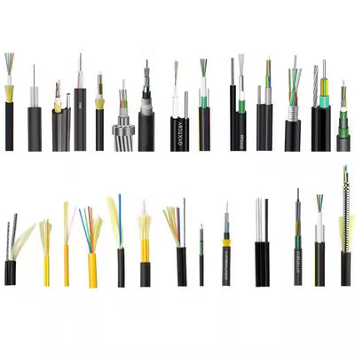 Рисунок 8 Волоконно-оптический кабель с алюминиевой лентой / стальной лентой бронированный дизайн и самоподдержка для суровых погодных условий