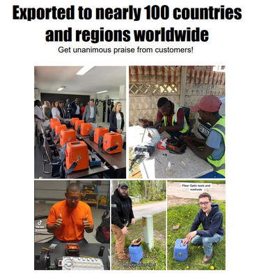 AI-9 Fusion Splicing Fiber Fusion Splicer Автоматические FTTH оптоволоконные сварочные машины