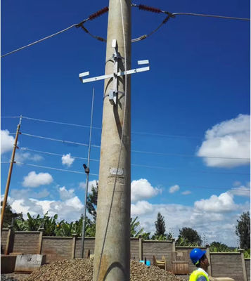 Наземная ADSS волокна кабельной башни и столба использования кабеля хранилища сборки скобки