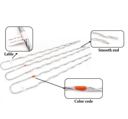 Преформированный зажимный клемм для парня лента для кабеля ADSS аксессуары для кабеля Dead End Guy Grip