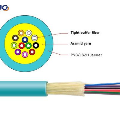 GJFJV FTTH Внутренний волоконно-оптический кабель Simplex Duplex Optical Fiber Patch Cord LSZH