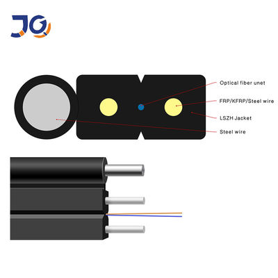 На открытом воздухе 2 кабель стекловолокна ядра GJYXCH GJYXFCH FTTH