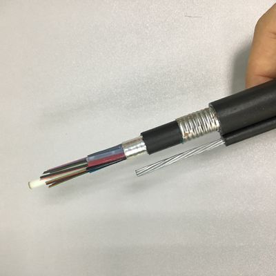 Двойные кабель оптического волокна смоквы 8 Aromred GYTC8S53 воздушный