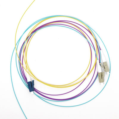 12-жильные оптические пигтейлы FTTH SC/LC/ST-UPC/APC одномодовые разноцветные для центров обработки данных
