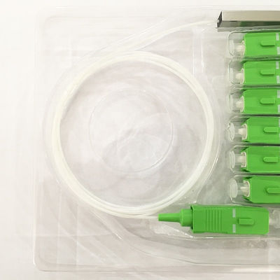 Мини тип Splitter PLC оптического волокна 1260-1650mm обнаженный