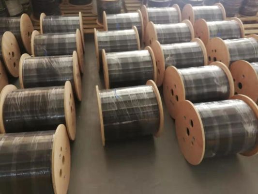 Цвет кабеля падения оптического волокна куртки 2km/Drum FTTH LSZH черный белый