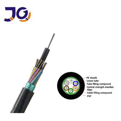 GYTS 24 Core Duct Fiber Optic Cable Steel Tape Armored Outdoor Communication Cable