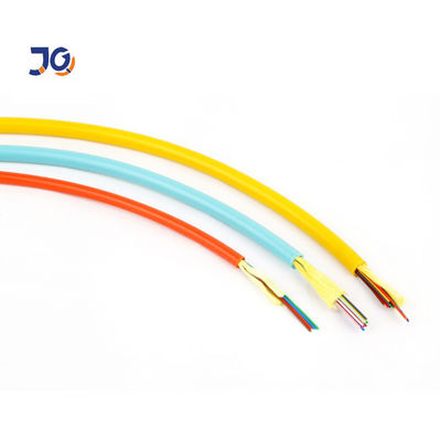 GJFJV Indoor Fiber Optic Cable FTTH Simplex Duplex LSZH Tight Buffer Telecom Network and Data Center